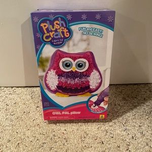 Plush Craft Owl Pillow